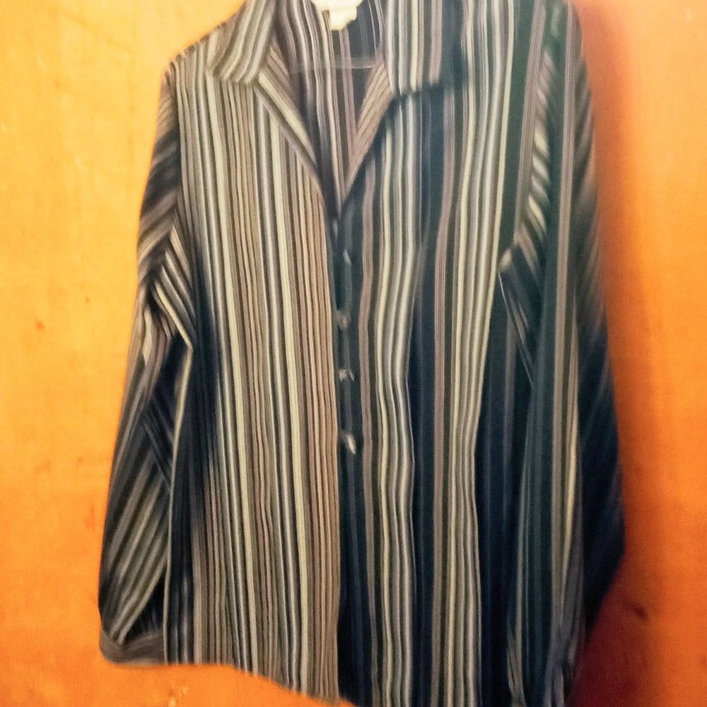 Women's shirt blouse PJ RUGGERI size 12 regular pre-owned